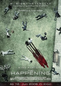 German "The Happening" Poster