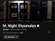 M. Night Shyamalan's YouTube Channel
